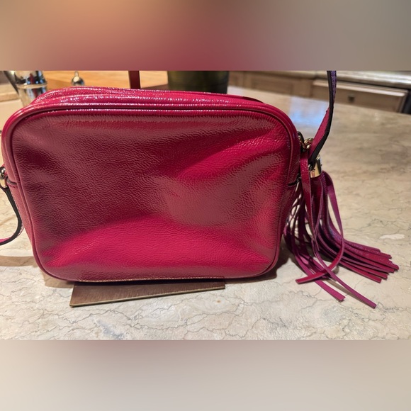 Gucci Pink Soho Disco Patent Leather bag - Picture 4 of 12